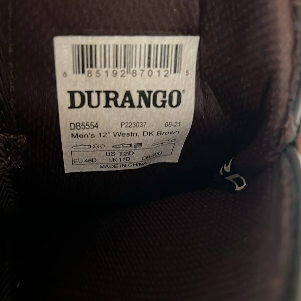 Durango Rebel American Flag Boots - Picture 5 of 7